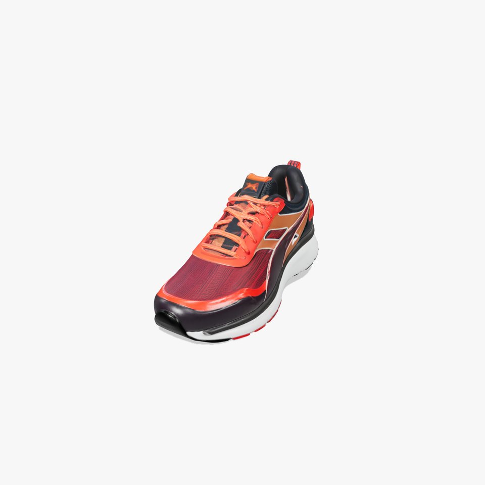 Vibrant Athletic Trainer Aerodynamic Sneaker model pack